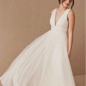 New Jenny Yoo BHLDN Sarita Dress Fits size 12/14